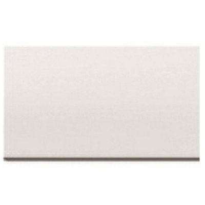 Cooke & Lewis White Straight End Bath Panel (H)51Cm (W)80Cm