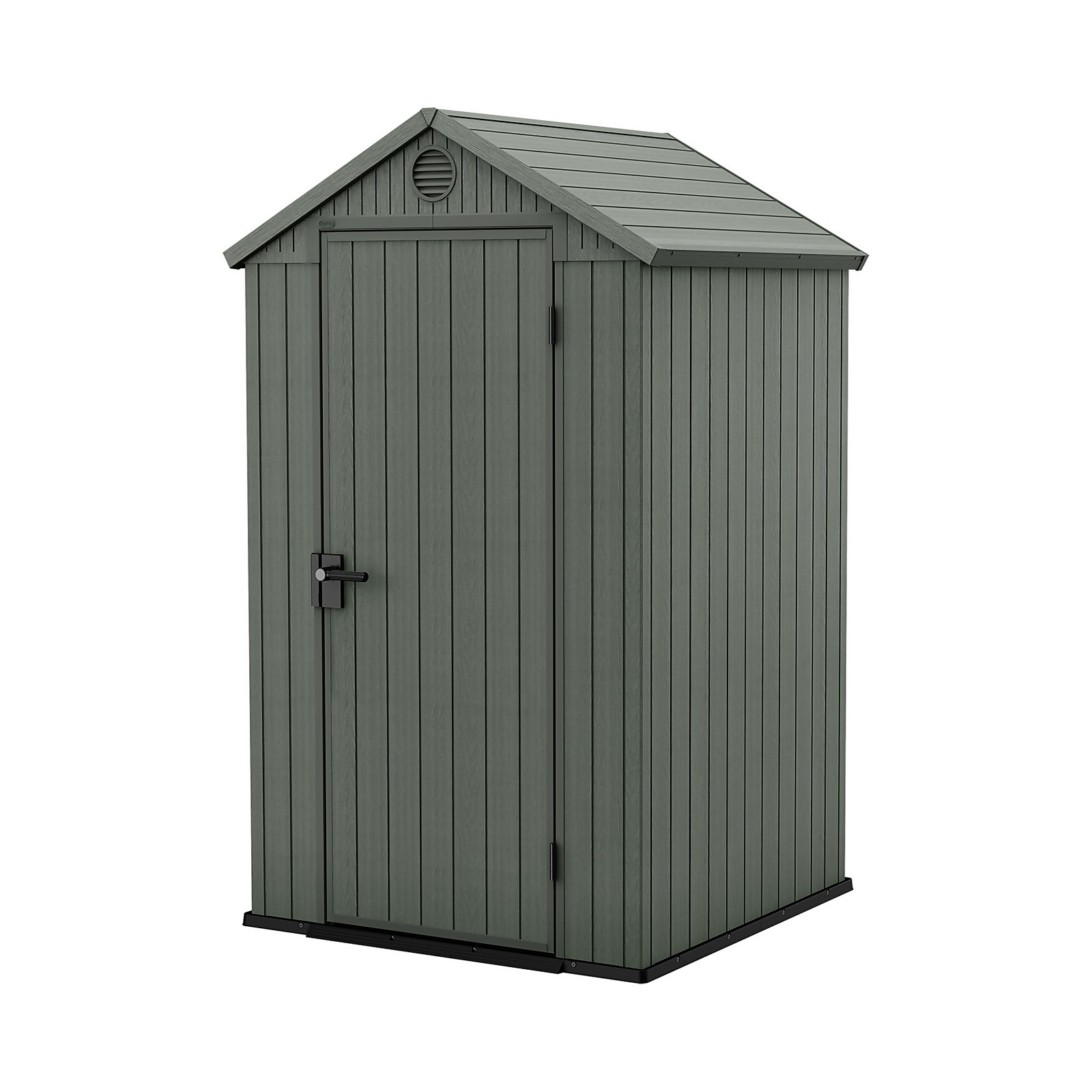 Keter Darwin 4x4 Outdoor Storage Shed - Green