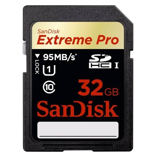 SanDisk Sd Extreme Pro Flash Memory Card 32gb (sdsdxxg)