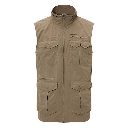 Craghoppers NosiLife Adventure Men's Gilet | XL | Pebble