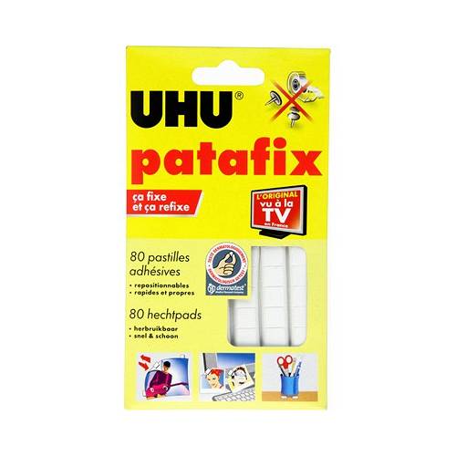 UHU Pastilles adhésives repositionnables Patafix UHU