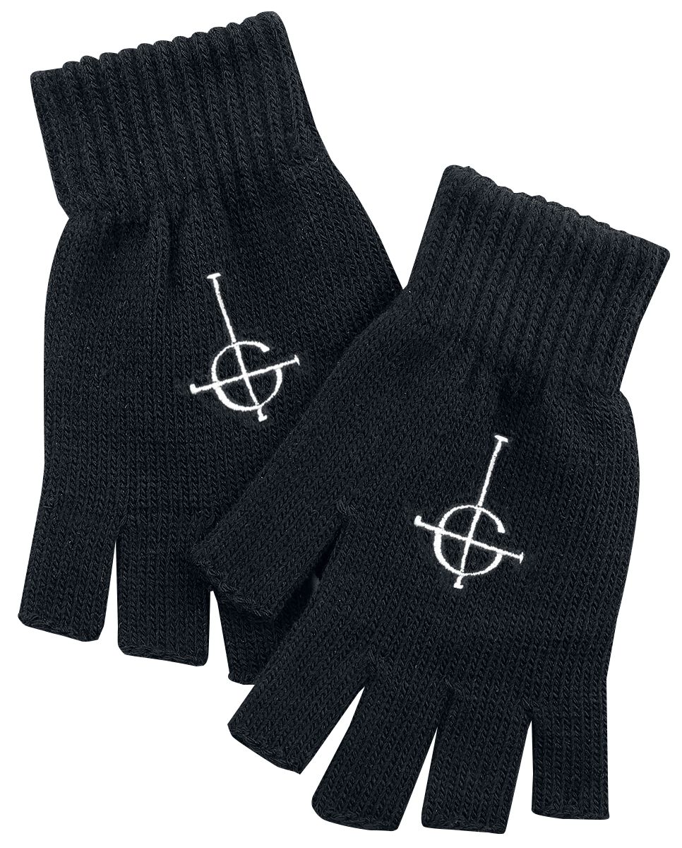 Ghost  - Logo - Fingerløse hansker - Unisex - svart