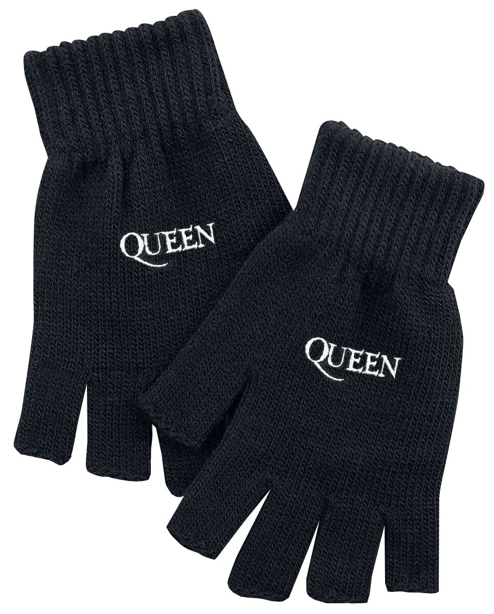 Queen  - Logo - Fingerløse hansker - Unisex - svart