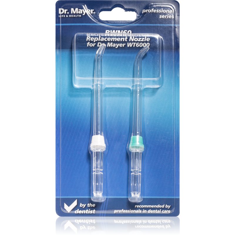 Dr. Mayer RWN60 Replacement Heads for Oral Shower Compatible with WT6000 2 pc
