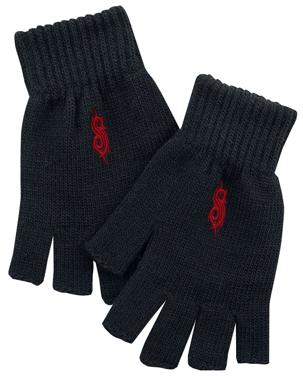 Slipknot  - Tribal S - Fingerløse hansker - Unisex - svart