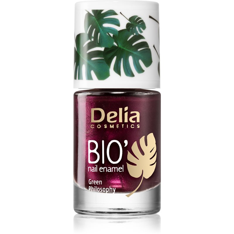 Delia Cosmetics  Bio Green Philosophy lakier do paznokci odcień 614 Plum 11 ml