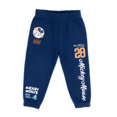shopDisney Disney Store Mickey Mouse Blue Jogging Bottoms For Toddlers & Kids