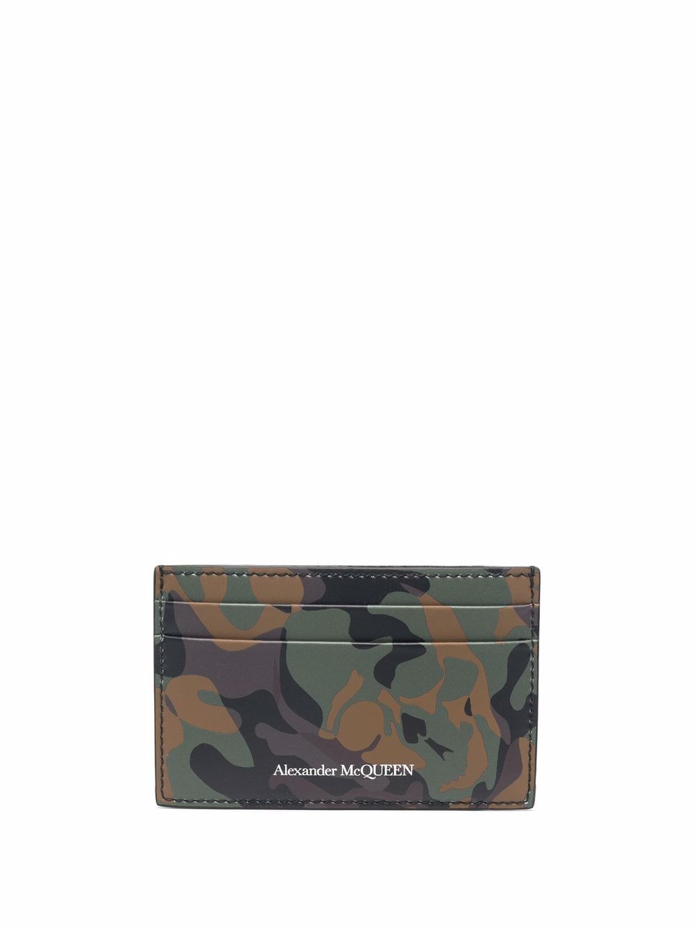 Alexander Mcqueen - Camouflage Credit Card Case- Man- Uni - Green