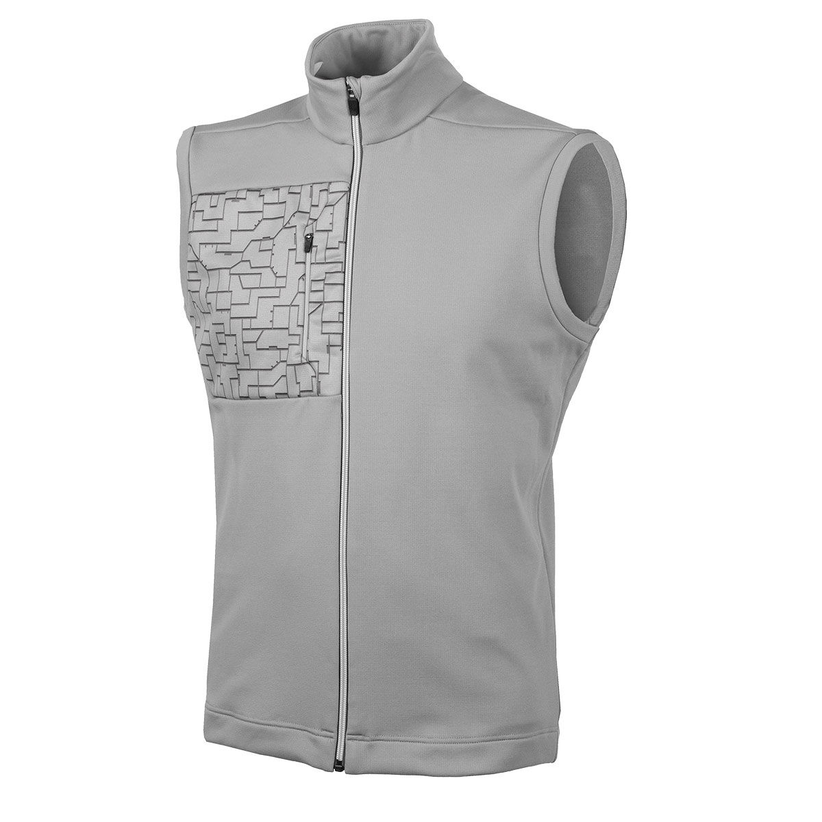 Galvin Green Mens Grey Denzel Insula Golf Gilet, Size: S  | Online Golf