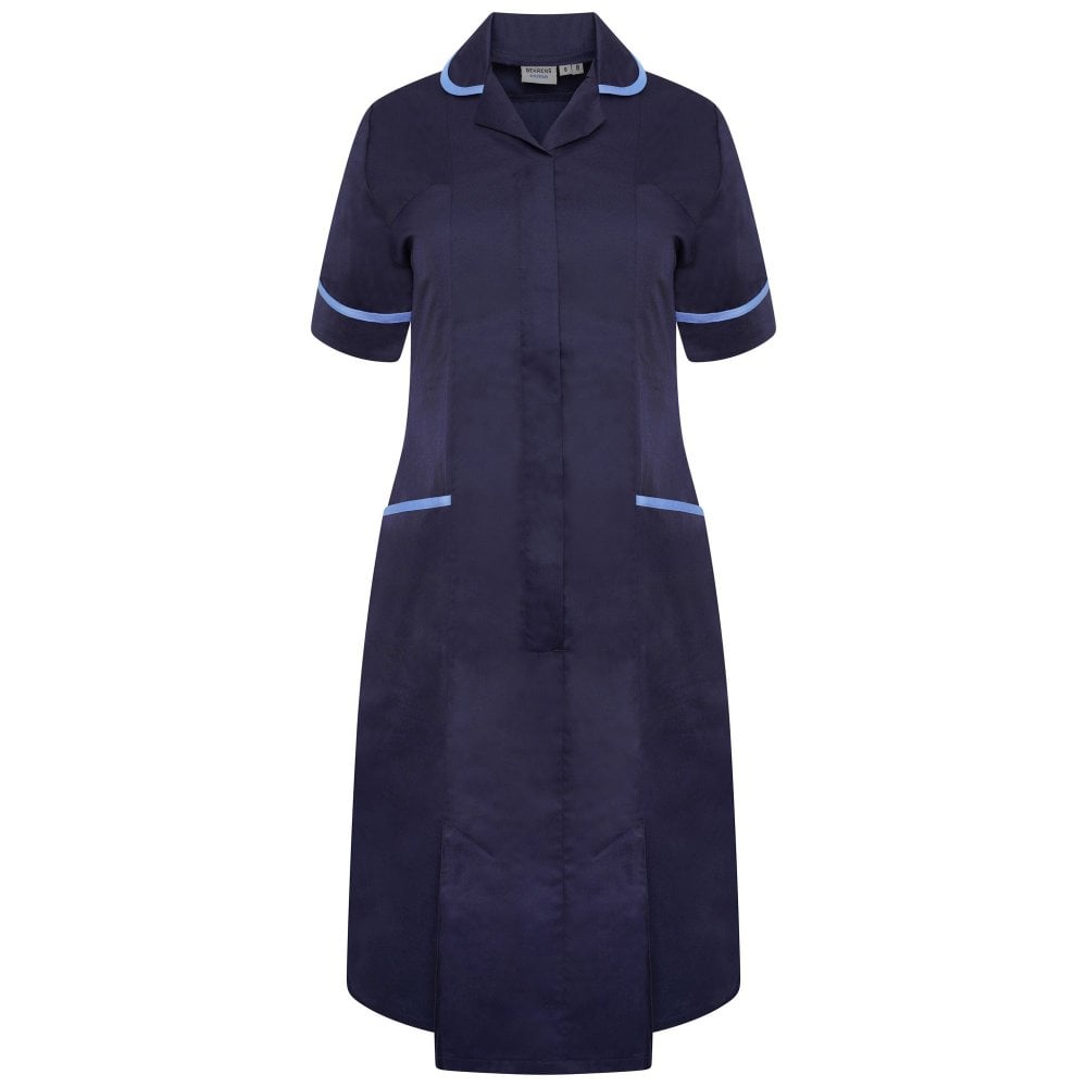 Behrens NCLD Ladies Dress Size: 16, COLOUR: Navy/Hospital Blue Trim