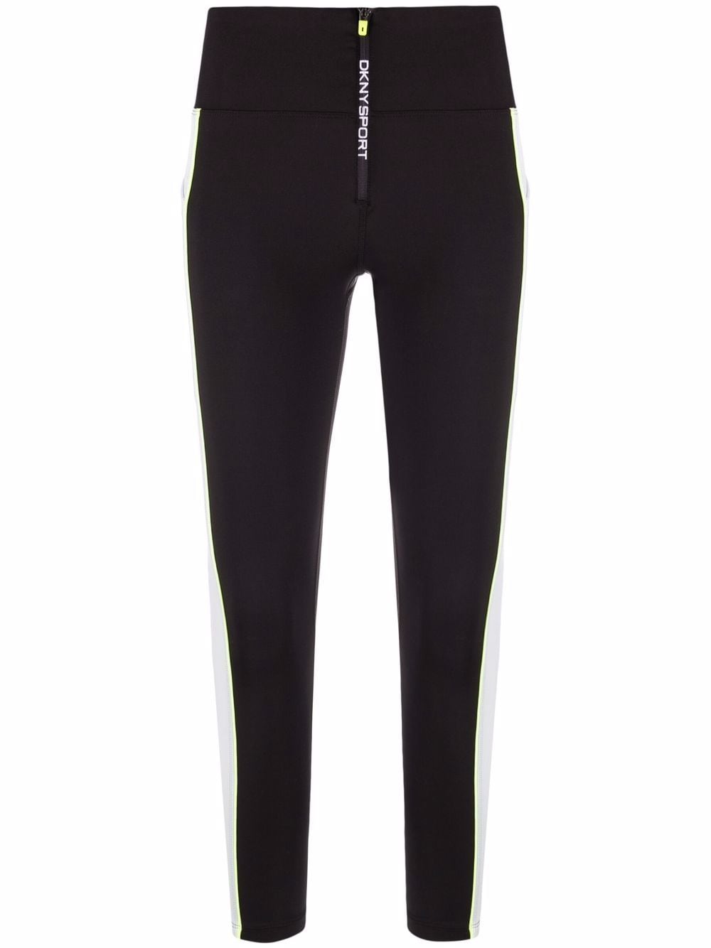 DKNY  - Logo Zipper Leggings
