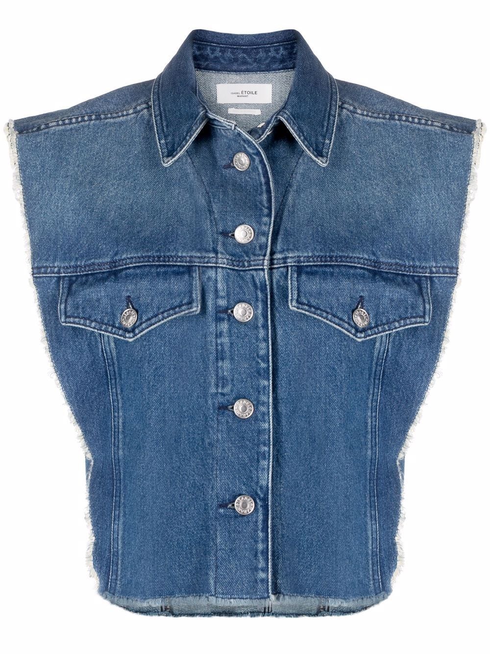 Isabel Marant Ãtoile  - Tyra Denim Waistcoat