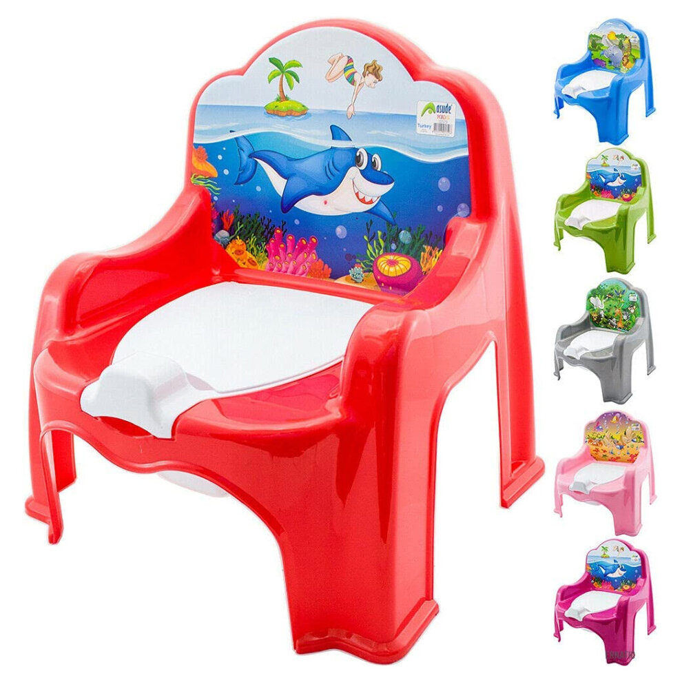 DP Baby Potty Toilet Training Seat Chair Toddler Animals Infants Children