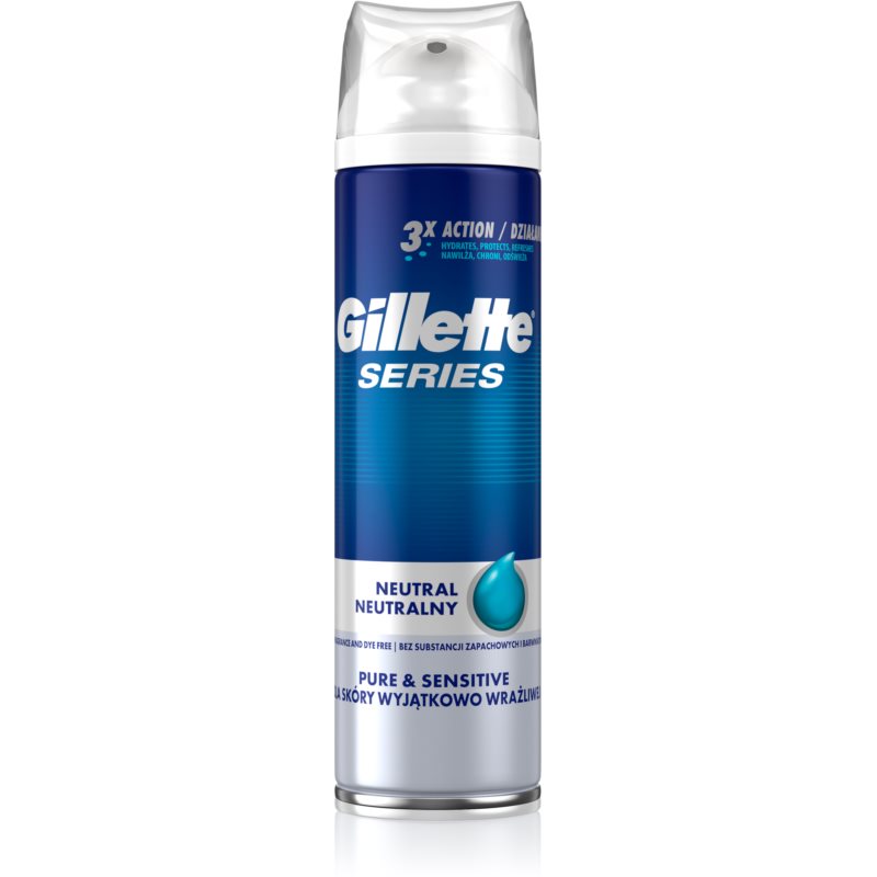 Gillette  Series Pure & Sensitive gel per rasatura per uomo 200 ml