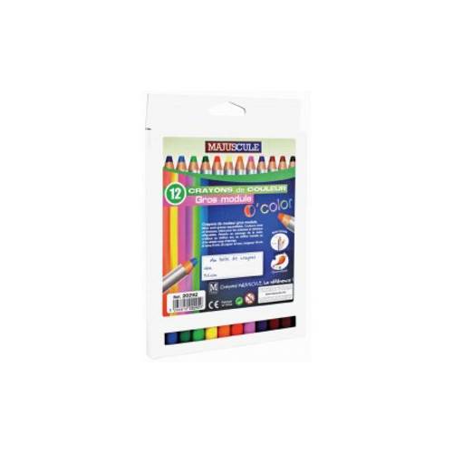 majuscule Crayons de couleur Business O color 8 mm Boite de 12