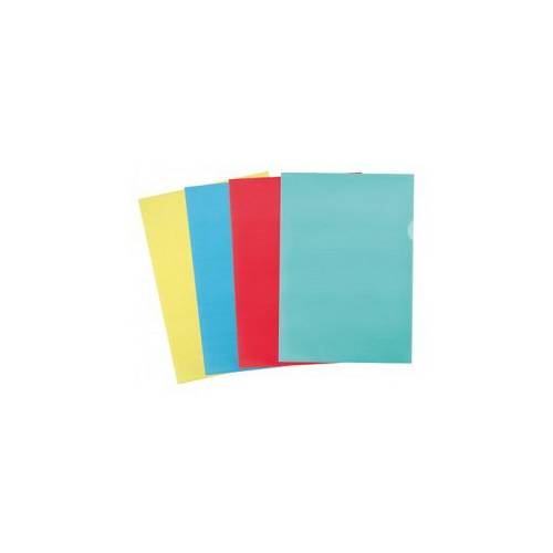 Pochettes coin polypropyléne Business 12/100 assorties paquet de 100