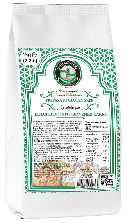 Molino Dallagiovanna Preparato Speciale Per Dolci Lievitati 1 Kg