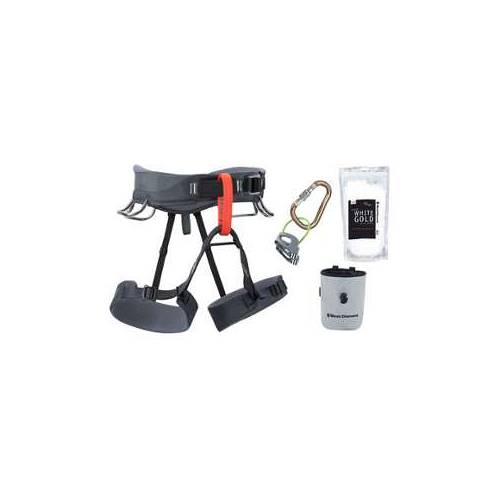 Black Diamond Momentum Harness Package | S | Graphite