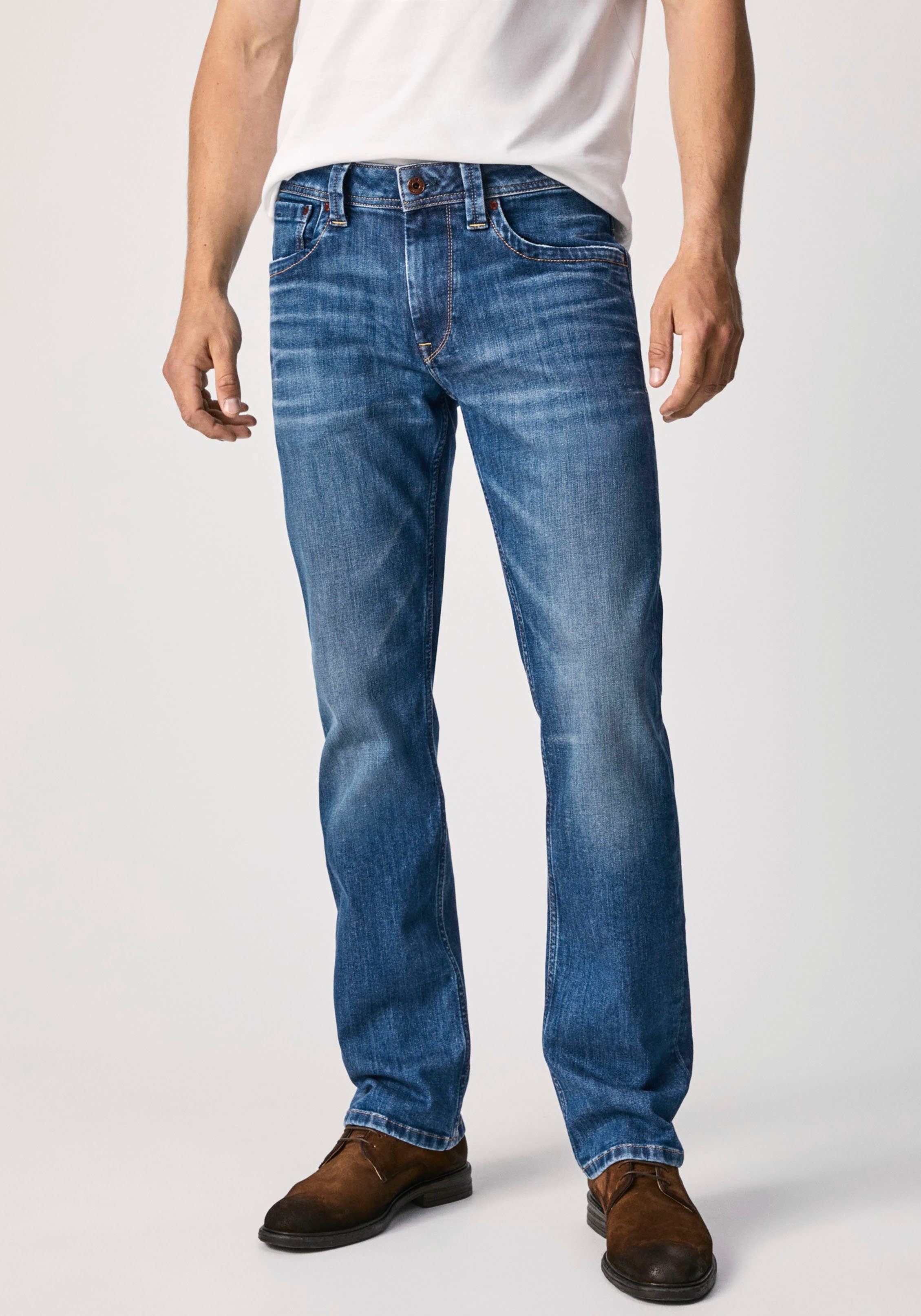 Pepe Jeans  Straight-jeans Kingston Zip