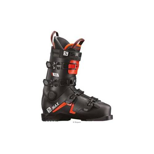 salomon Chaussures de ski S/MAX 100 2019 Black Orange