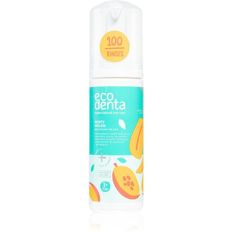 Ecodenta  Minty Melon płyn do płukania jamy ustnej dla dzieci 150 ml