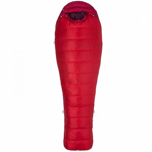 Marmot Always Summer Sleeping Bag | Left Zip | Team Red/Sienna Red
