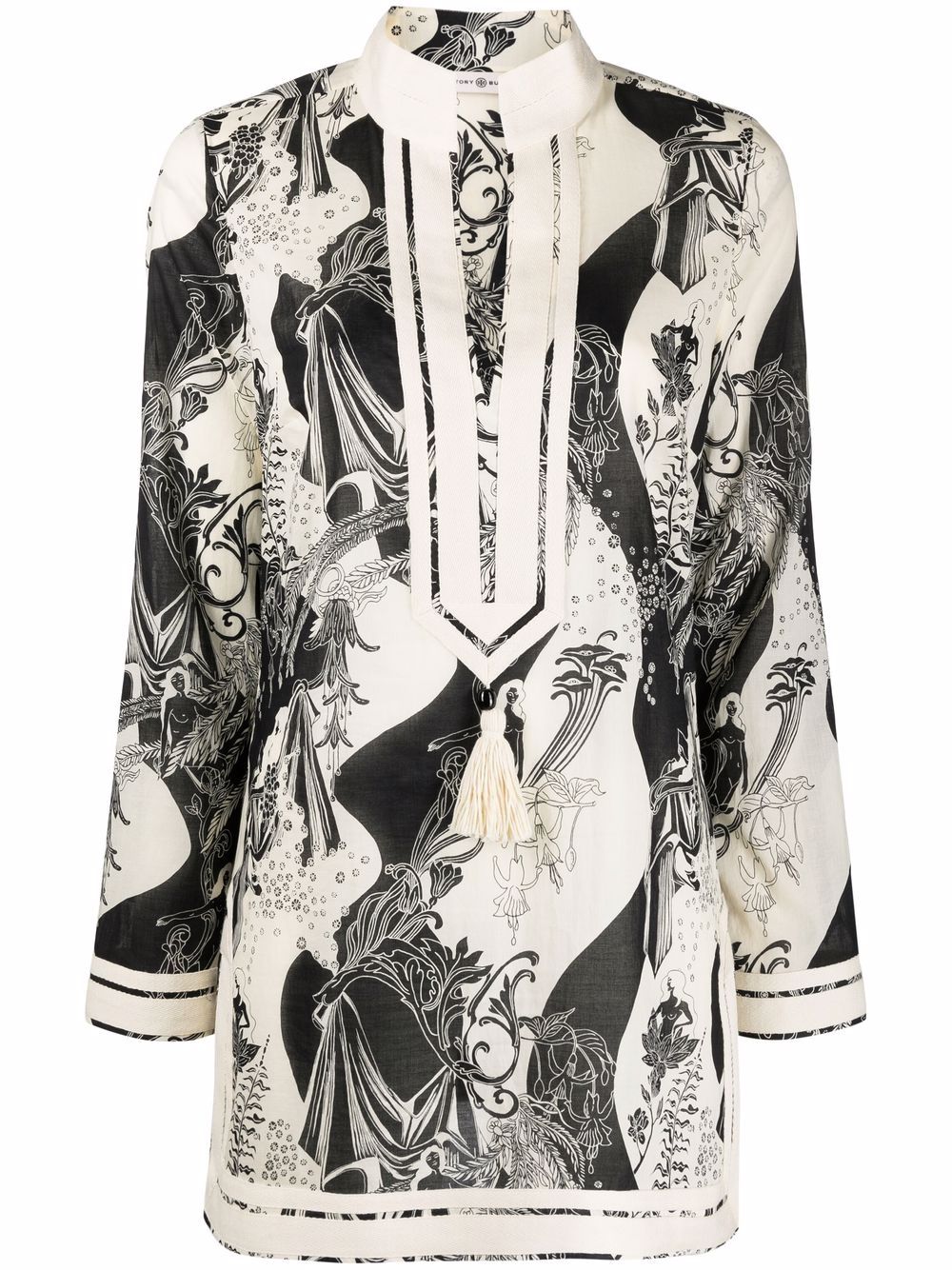 Tory Burch  - Tunica Stampata In Cotone