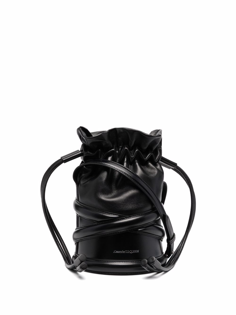 Alexander Mcqueen  - The Curve Soft Leather Bucket Bag