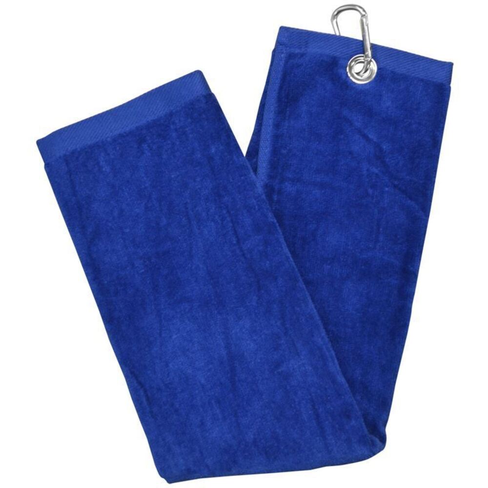 Longridge Golf Towel (One Size) (Blue)