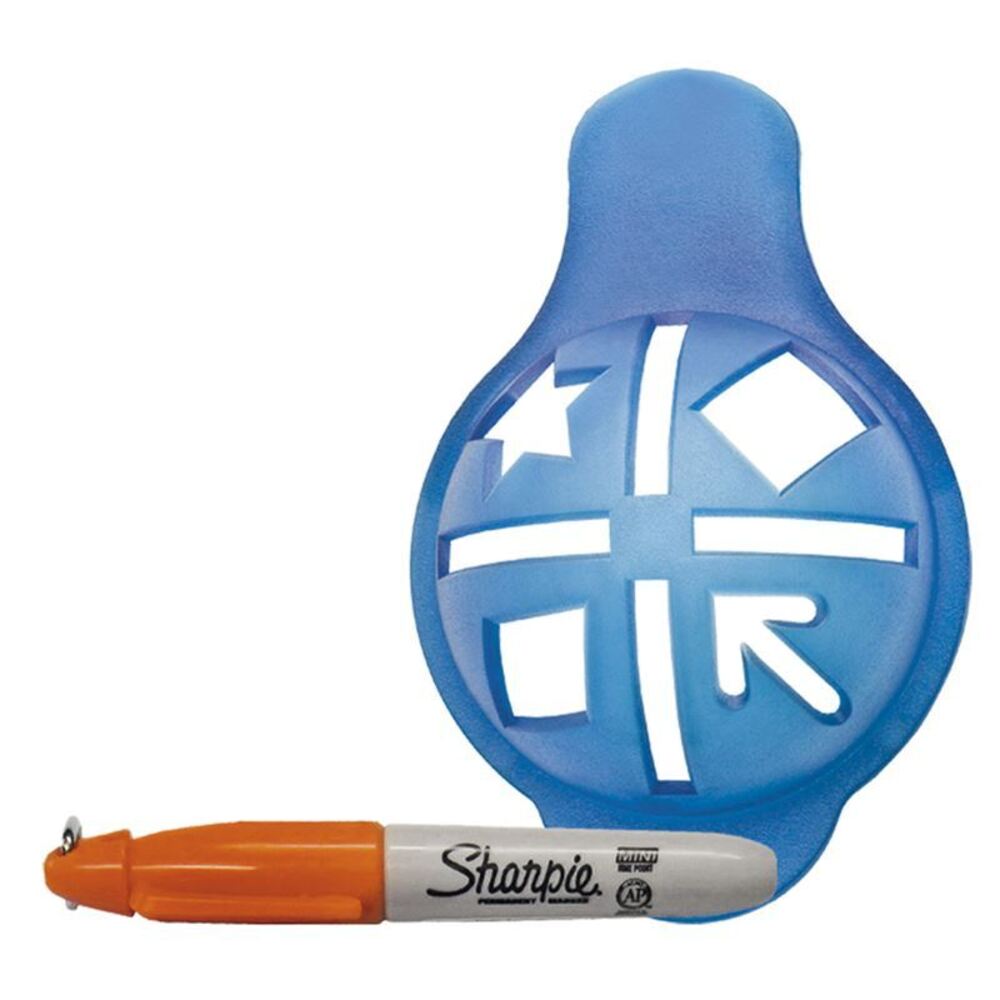Longridge Golf Ball Marker Set (One Size) (Blue)
