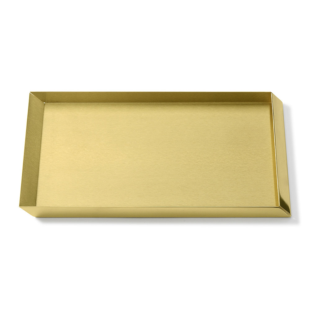 GHIDINI 1961 - Axonometry A4 Desk Tray - Brass