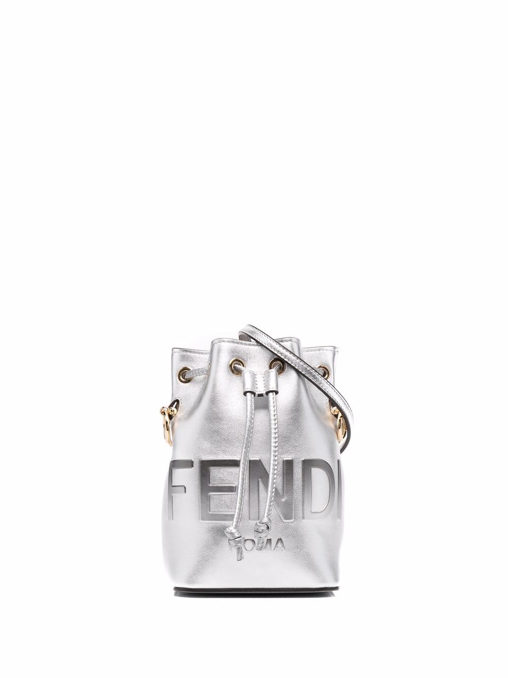 Fendi  - Mon Tresor Mini& Crochet Bucket Bag