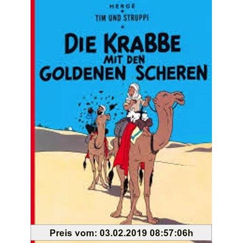 Hergé Tim und Struppi, Carlsen Comics, Neuausgabe, Bd.8, Die Krabbe mit den goldenen Scheren