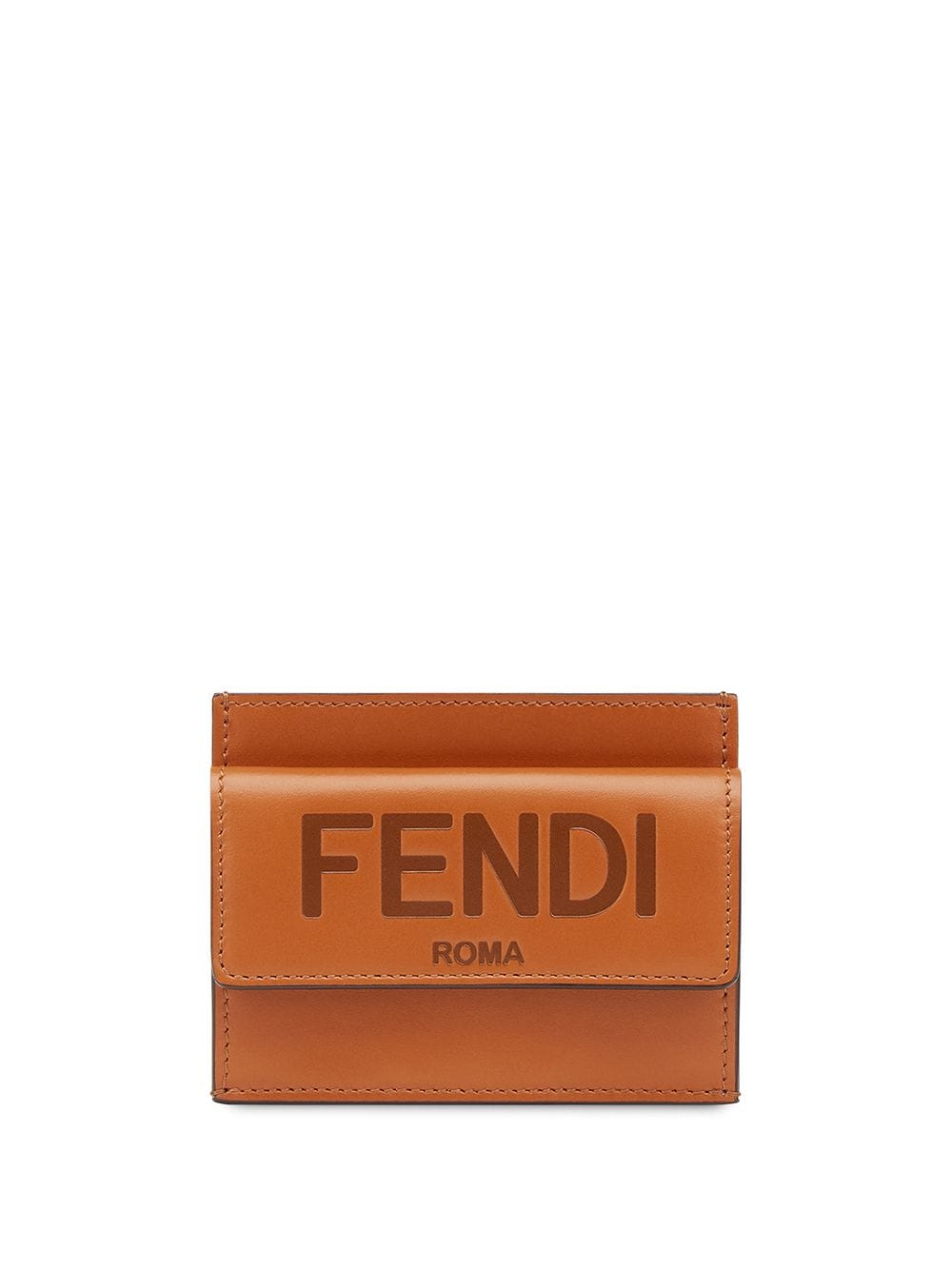 Fendi  - Ff Leather Credit Card Case