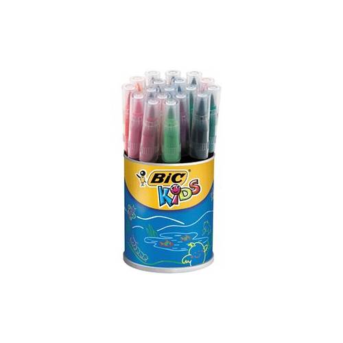 BIC Kids Visaquarelle Feutres de Coloriage - Pot de 18