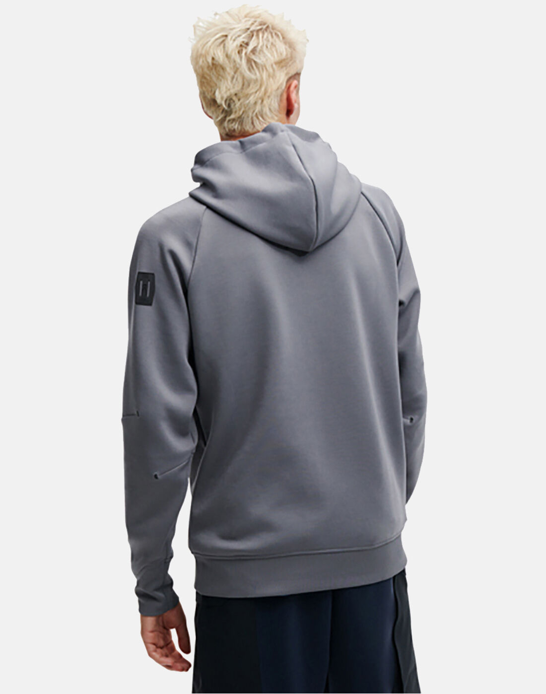 , Herren Hoodie in mittelgrau, Sweatshirts und Hoodies für Herren