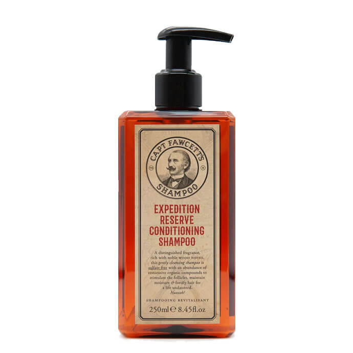 Captain Fawcett  Shampoo Expedition Reserve shampoo idratante e protettivo per uomo 250 ml