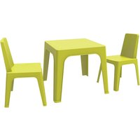 Two Seater Julieta Children's Plastic Garden Furniture Set | By Resol