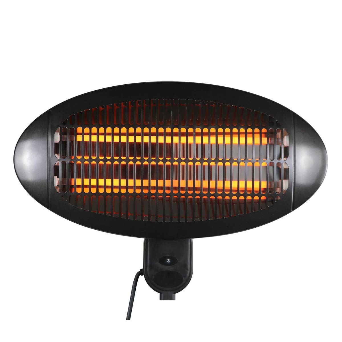 HEATSURE Patio Heater Garden Outdoor Quartz 2Kw Electric Wall Mounted Heating