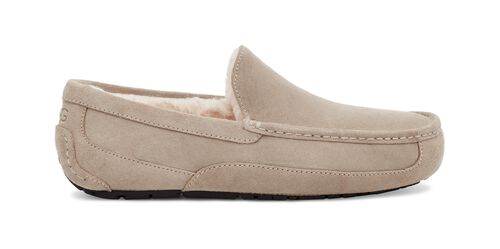 Ugg  Ascot Hausschuhe für Herren in Grey, Größe 50.5, Veloursleder