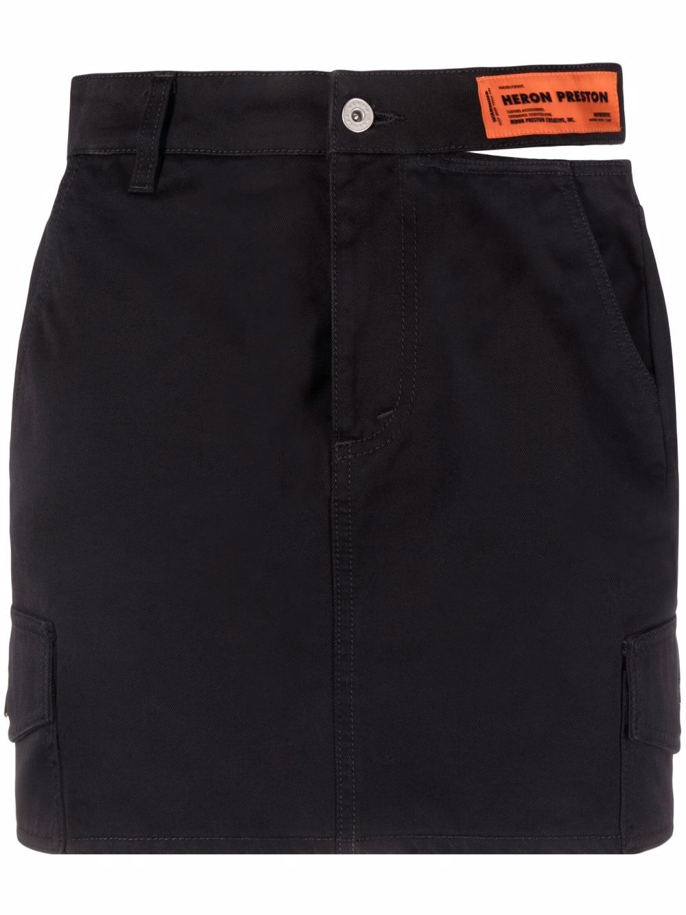 Heron preston  - Logo Mini Skirt