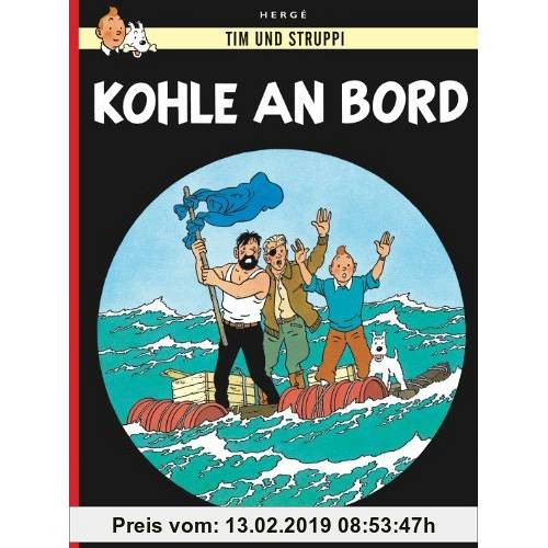 Hergé Tim und Struppi, Carlsen Comics, Neuausgabe, Bd.18, Kohle an Bord