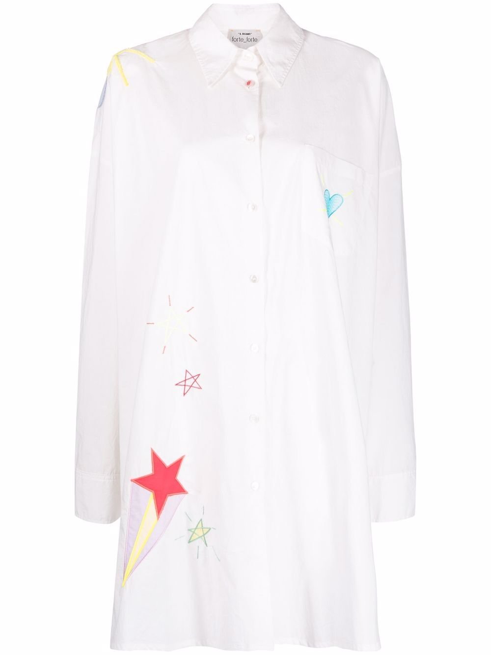 Forte Forte  - Patchwork Shirt Dress