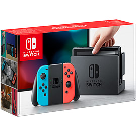 Nintendo SWITCH Neon Red/Neon Blue - Pristine Condition for Switch