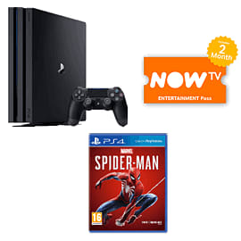 1TB Playstation 4 with Marvel's Spider-Man and NOW TV for PlayStation 4