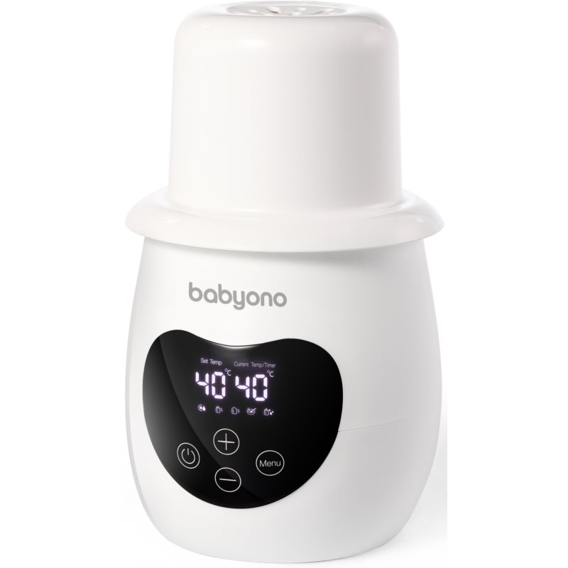 BabyOno Get Ready Electronic Bottle Warmer and Steriliser Multifunctional Baby Bottle Warmer Honey