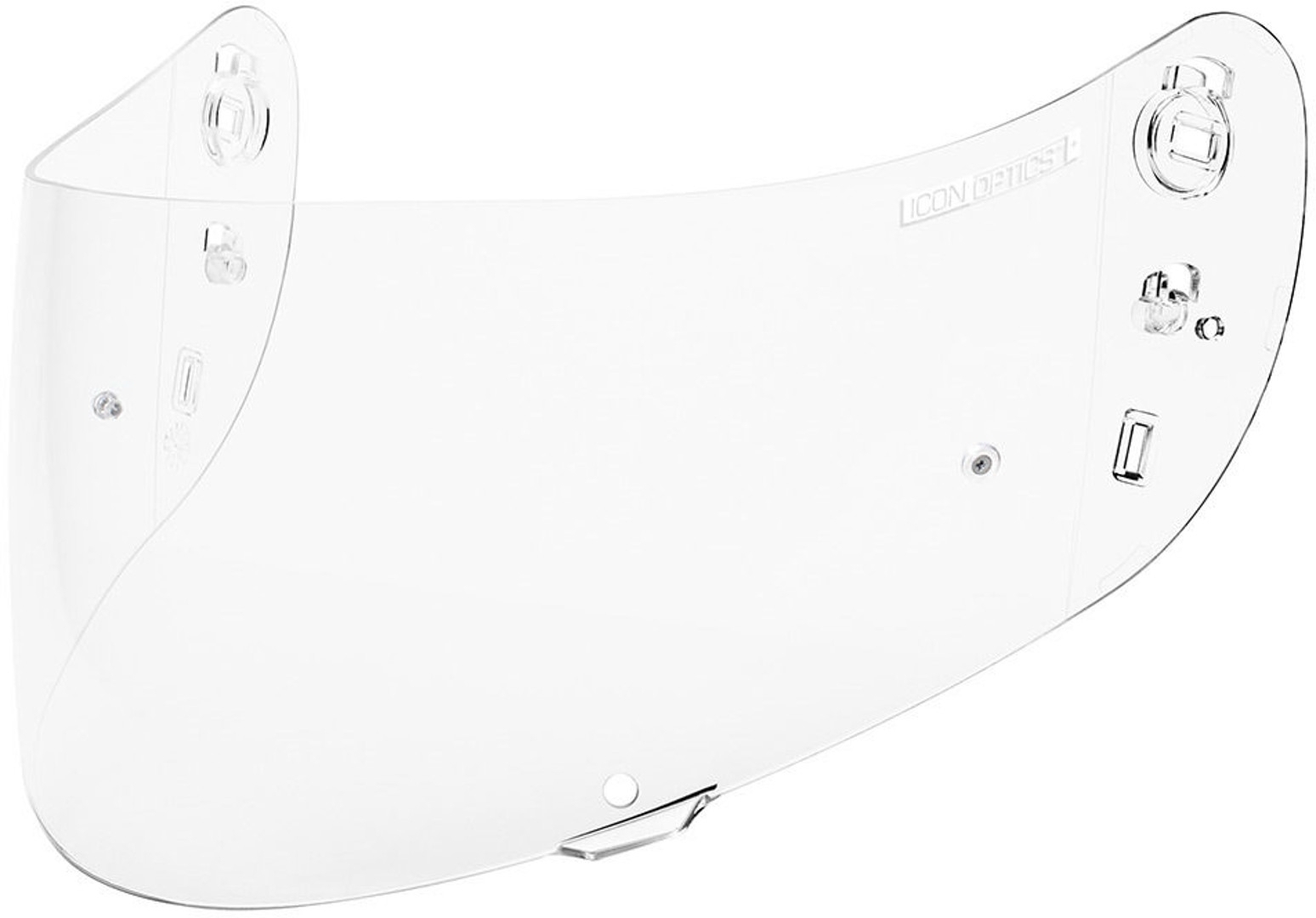  Optics Pinlock Ready Visor, clear, clear, Size One Size