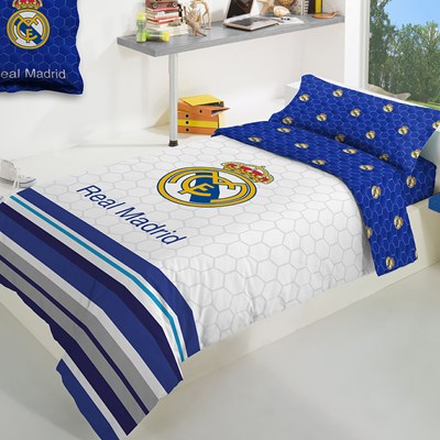 Manterol Real Madrid Crest Bedsheet Set - 160 x 260
