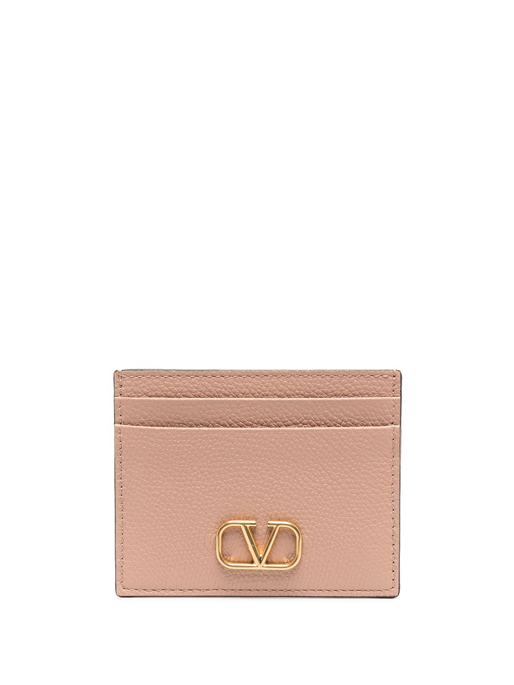 Valentino Garavani  - Vlogo Signature Leather Card Case