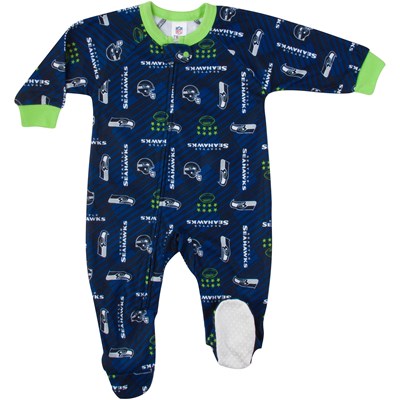 Seattle Seahawks 1 Pack Blanket Sleeper - Baby